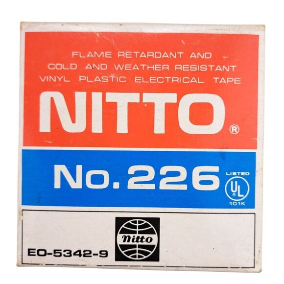 Vintage Scotch 3M Nitto 226 Vinyl Electrical Tape Bundle Lot 3 Rolls Gray Black - Picture 6 of 6